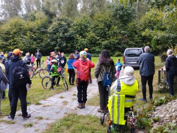 Pogoda nie odstraszyła entuzjastów turystyki pieszej i rowerowej na jubileuszowej XX edycji Rajdu Tour de Kalonka, 